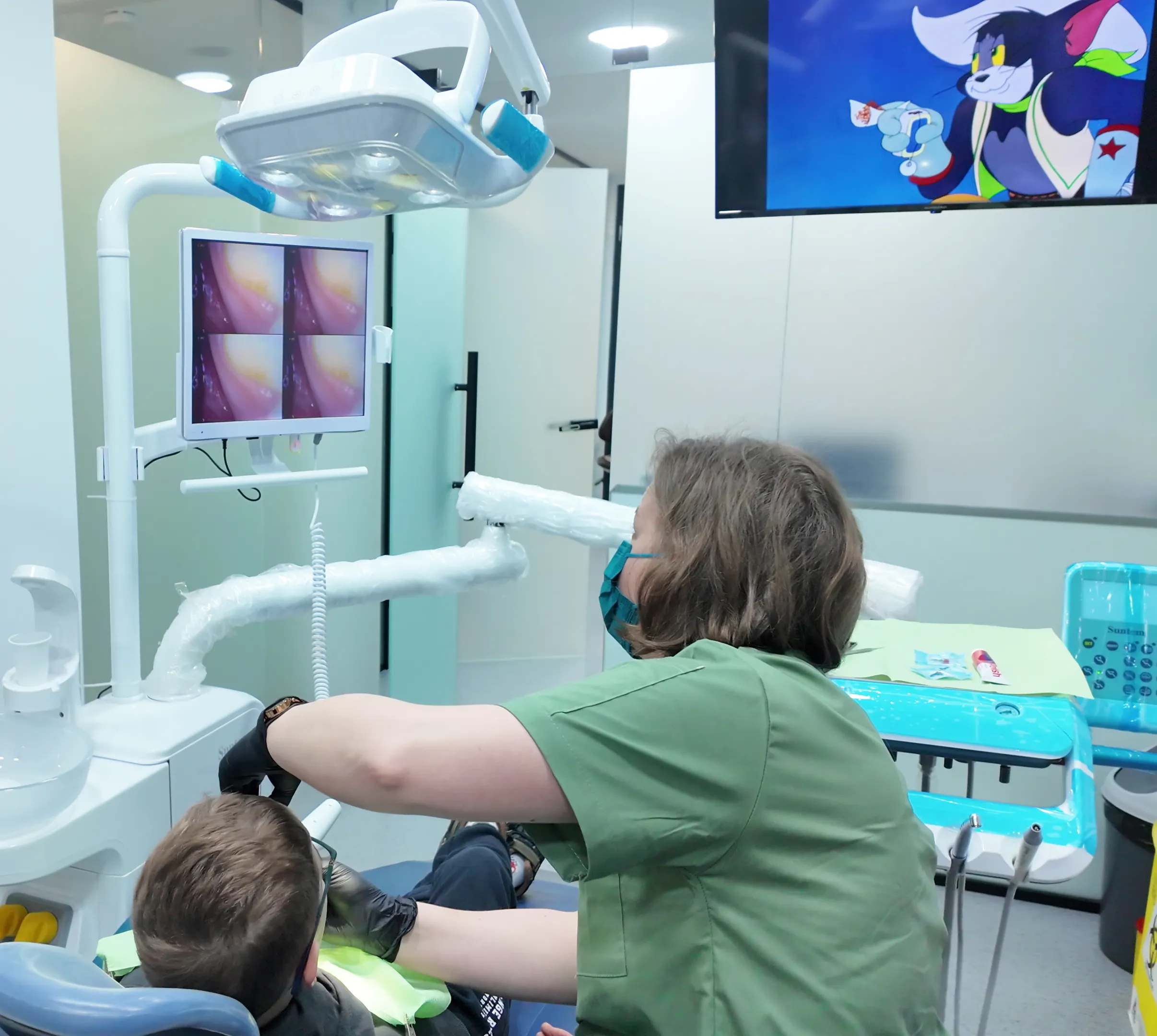 Copil la cabinetul stomatologic